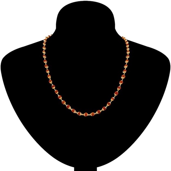 🔴Brown Rudraksh Mala for Men - Picture 6 of 6